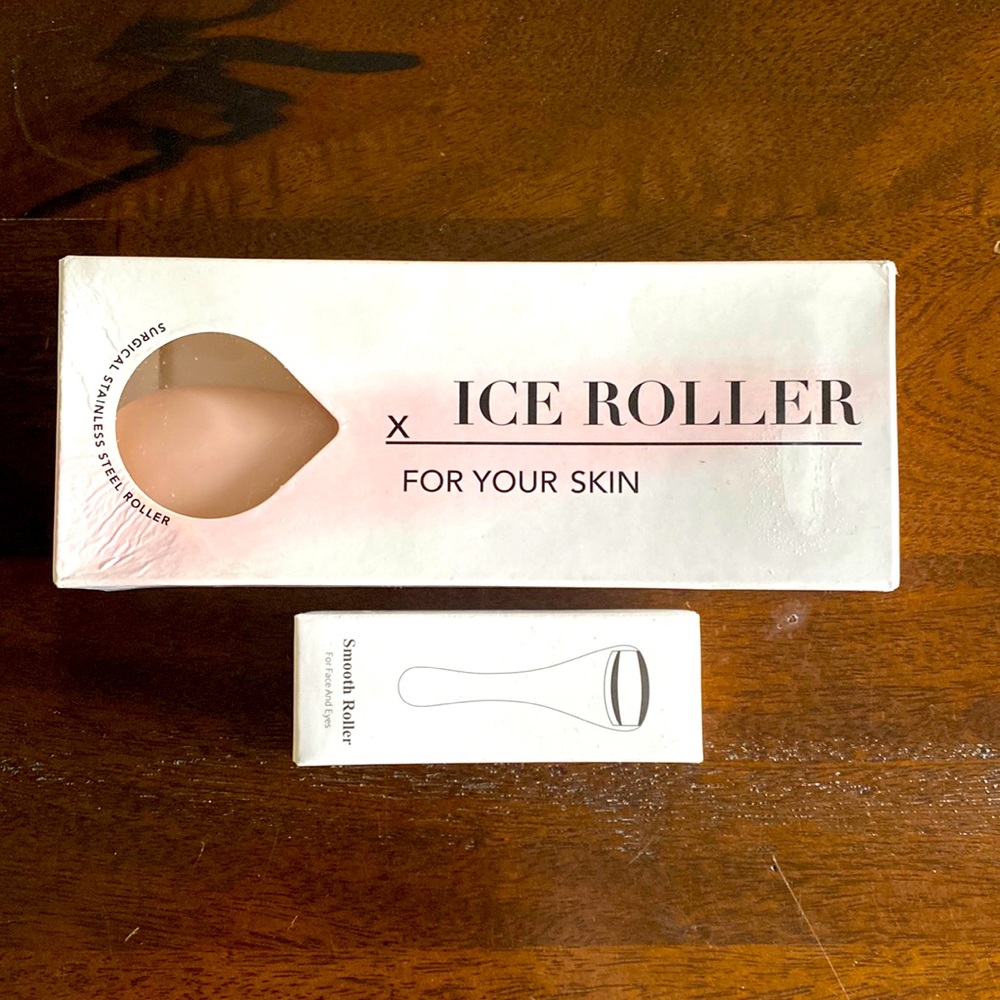 Never used - like new - ice roller for skin. Large & small size